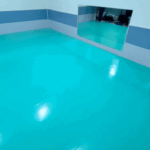 Piso Para Berçário - Verde Bebê, Branco e Verde Bebê