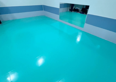 Piso Para Berçário - Verde Bebê, Branco e Verde Bebê