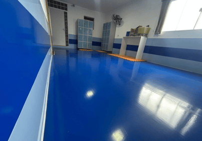 Piso Para Berçário - Baby Piso Azul Royal e Azul BebÊ