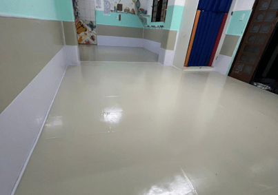 Piso Para Berçário - Baby Piso Marfin e Branco