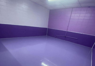 Piso Para Berçário - Baby Piso Roxo e Lilás