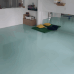 Piso Para Berçário - Baby Piso Verde Agua