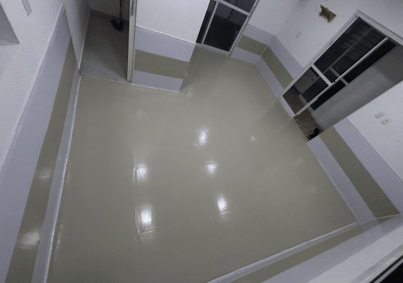 Piso Para Berçário - Baby Piso Marfim e Branco